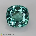 Natural Apatite 2.18 Carats Paraiba Green Antique Cushion 8x5 mm Loose Gemstone - Image 3