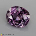 Natural Spinel 2.76 Carats Vivid Purple Cushion 9x8 mm Loose Gemstone - Image 2
