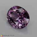 Natural Spinel 2.76 Carats Vivid Purple Cushion 9x8 mm Loose Gemstone - Image 3