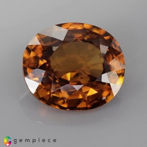 zircon  5.95cts - 11x10mm zircon  5.95cts - 11x10mm