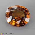 Natural Zircon 5.95 Carats Orange Yellow  Oval 11x10 mm Loose Gemstone - Image 7