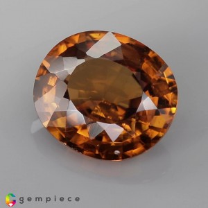zircon  5.95cts - 11x10mm zircon  5.95cts - 11x10mm