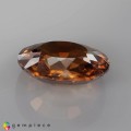 Natural Zircon 5.95 Carats Orange Yellow  Oval 11x10 mm Loose Gemstone - Image 3