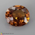 Natural Zircon 5.95 Carats Orange Yellow  Oval 11x10 mm Loose Gemstone - Image 6