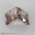 Natural Tourmaline 5.33 Carats Baby Champagne Square  8x4 mm Loose Gemstone - Image 3