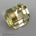 Natural Tourmaline 4.46 Carats Mellow Yellow Emerald Checker 11x9 mm Loose Gemstone - Image 5