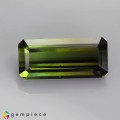 Natural Tourmaline 6.63 Carats Honey Green to Green Emerald 16x7 mm Loose Gemstone - Image 1