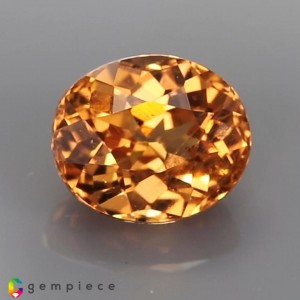 spessartite garnet  1cts - 6x5mm