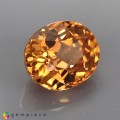 Natural Spessartite garnet 1 Carats Fanta Orange Oval 6x5 mm Loose Gemstone - Image 6