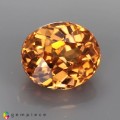 Natural Spessartite garnet 1 Carats Fanta Orange Oval 6x5 mm Loose Gemstone - Image 7
