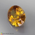 Natural Sphene 2.09 Carats Golden Yellow Oval 9x7 mm Loose Gemstone - Image 3