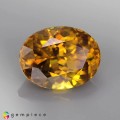 Natural Sphene 2.09 Carats Golden Yellow Oval 9x7 mm Loose Gemstone - Image 7