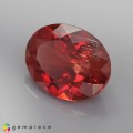 Natural Andesine 1.53 Carats Blood Red Oval 9x7 mm Loose Gemstone - Image 3