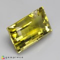 Natural Prasiolite 69.70 Carats Lemon yellow Fancy  29x18 mm Loose Gemstone - Image 6