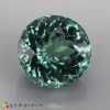 Natural Apatite 2.25 Carats Paraiba Green Round 8x5 mm Loose Gemstone - Image 7