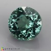 Natural Apatite 2.25 Carats Paraiba Green Round 8x5 mm Loose Gemstone - Image 3