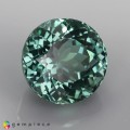 Natural Apatite 2.25 Carats Paraiba Green Round 8x5 mm Loose Gemstone - Image 1