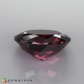Natural Rhodolite garnet 4.18 Carats Vivid Purplish Pink Oval 11x9 mm Loose Gemstone - Image 4