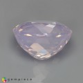 Natural Lavender quartz 22.69 Carats Baby Lavender Oval 19x17 mm Loose Gemstone - Image 4