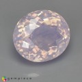 Natural Lavender quartz 22.69 Carats Baby Lavender Oval 19x17 mm Loose Gemstone - Image 6