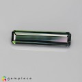 Natural Tourmaline 5.42 Carats Forest Green Emerald Cut 22x5 mm Loose Gemstone - Image 3