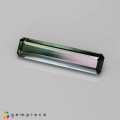Natural Tourmaline 5.42 Carats Forest Green Emerald Cut 22x5 mm Loose Gemstone - Image 2