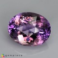 Natural Ametrine 62.67 Carats Purple to Mild Yellow Oval Checker 29x23 mm Loose Gemstone - Image 2