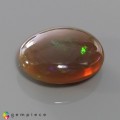 Natural Rainbow opal 15.74 Carats Honey with Rainbow Flashes Oval Cabochon 23x18 mm Loose Gemstone - Image 5
