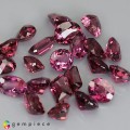 Natural Malaya garnet 22.10 Carats Purplish Pink Mixed Mixed Lot Loose Gemstone - Image 2