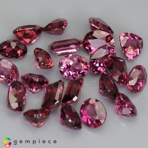 malaya garnet  22.10cts - Mixed Lot