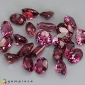 Natural Malaya garnet 22.10 Carats Purplish Pink Mixed Mixed Lot Loose Gemstone - Image 3