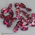 Natural Malaya garnet 22.10 Carats Purplish Pink Mixed Mixed Lot Loose Gemstone - Image 4
