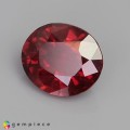 Natural Ruby 0.52 Carats Red  Oval 5x4 mm Loose Gemstone - Image 3