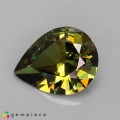 Natural Demantoid garnet 1.17 Carats Yellowish Green Pear 8x7 mm Loose Gemstone - Image 7