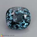 Natural Spinel 2.93 Carats Ash Blue Cushion 9x8 mm Loose Gemstone - Image 1