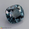 Natural Spinel 2.93 Carats Ash Blue Cushion 9x8 mm Loose Gemstone - Image 5