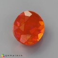 Natural Fire Opal 1.24 Carats Fire Orange With Play Of Colors Oval 9x7 mm Loose Gemstone - Image 5