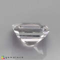 Natural Montebrasite 1.49 Carats White Emerald Cut 7x6 mm Loose Gemstone - Image 4
