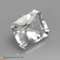 Natural Montebrasite 1.49 Carats White Emerald Cut 7x6 mm Loose Gemstone - Image 5