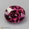 rhodolite garnet  2.78cts - 9x7mm