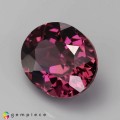 Natural Rhodolite garnet 2.78 Carats Purplish Pink Oval 9x7 mm Loose Gemstone - Image 3