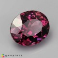 Natural Rhodolite garnet 2.78 Carats Purplish Pink Oval 9x7 mm Loose Gemstone - Image 6