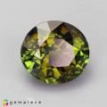 Natural Tourmaline 2.02 Carats Honey Green Oval 8x7 mm Loose Gemstone - Image 7