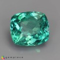 Natural Apatite 2.60 Carats Paraiba Blue Green Cushion 9x8 mm Loose Gemstone - Image 1