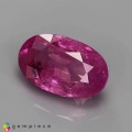 Natural Sapphire 2.25 Carats Purplish Pink Oval 9x6 mm Loose Gemstone - Image 2