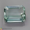Natural Tourmaline 4.61 Carats Baby Green Emerald 11x8 mm Loose Gemstone - Image 1