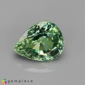 Natural Demantoid garnet 0.64 Carats Green Pear 5x4 mm Loose Gemstone - Image 1