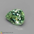 Natural Demantoid garnet 0.64 Carats Green Pear 5x4 mm Loose Gemstone - Image 2