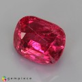 Natural Crimson pink 1.50 Carats Crimson Pink Cushion 5x4 mm Loose Gemstone - Image 2