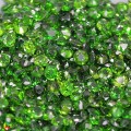 Natural Chrome diopside  2 Carats Chrome Green Round 3x2 mm Loose Gemstone - Image 1